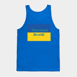 Travel Around the World - Ukraine Tank Top